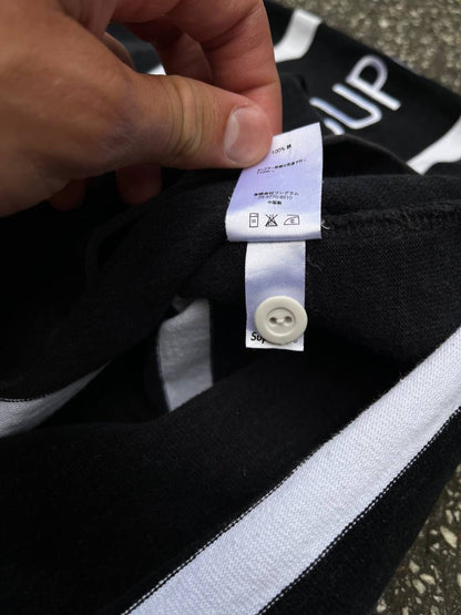 Supreme Striped Rugby FW16 Black L Large