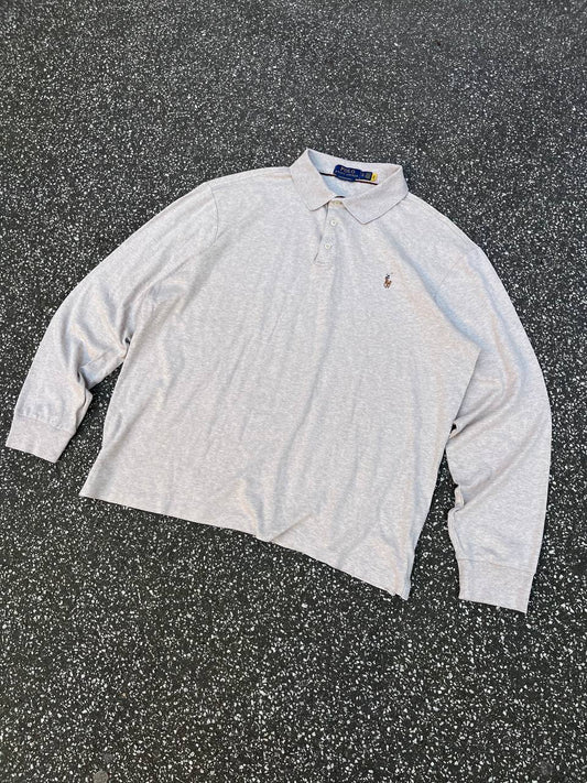 Brugt used Polo sweatshirt long sleeve Polo Ralph Lauren i beige XL
