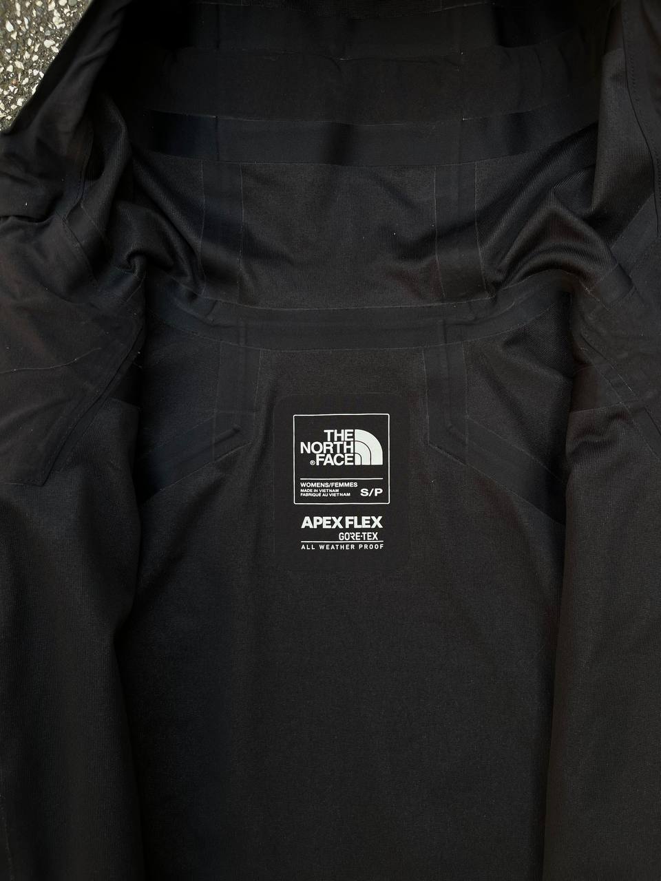 Regnjakke The North Face i grøn khaki farve med Gore-tex membran XS dame