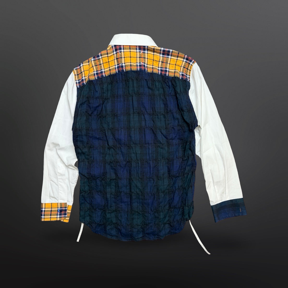 Maison Margiela Patchwork Check Shirt – Size 40 / XS–S Dame