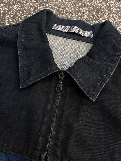 Kenzo Denim Jeans Jakke Raw Denim Japansk Selvedge S Small