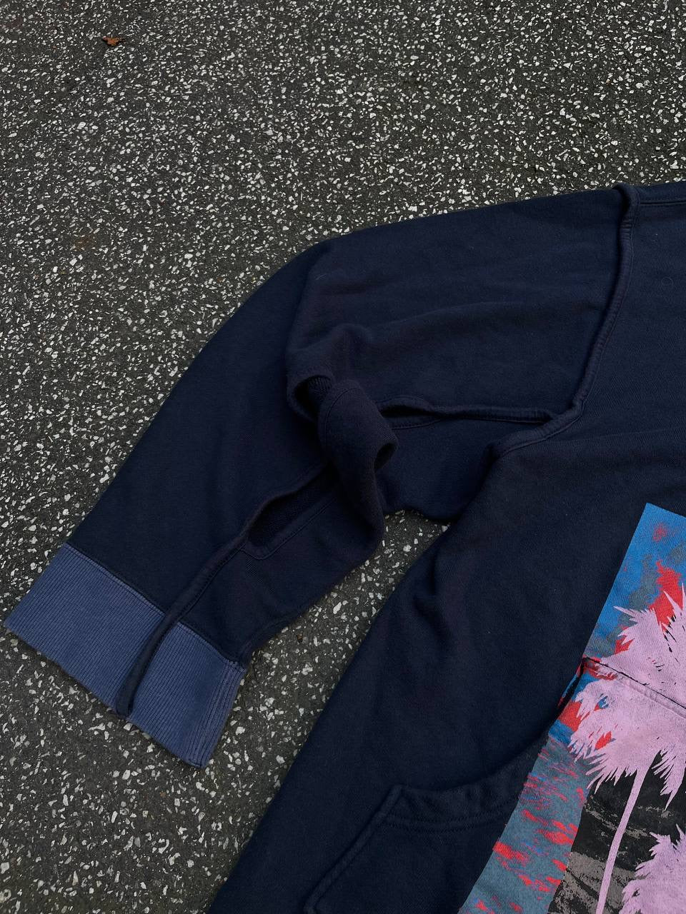 Ambush Hoodie Hættetrøje Navy Mørkeblå M Medium 2 SS 2019 Japan