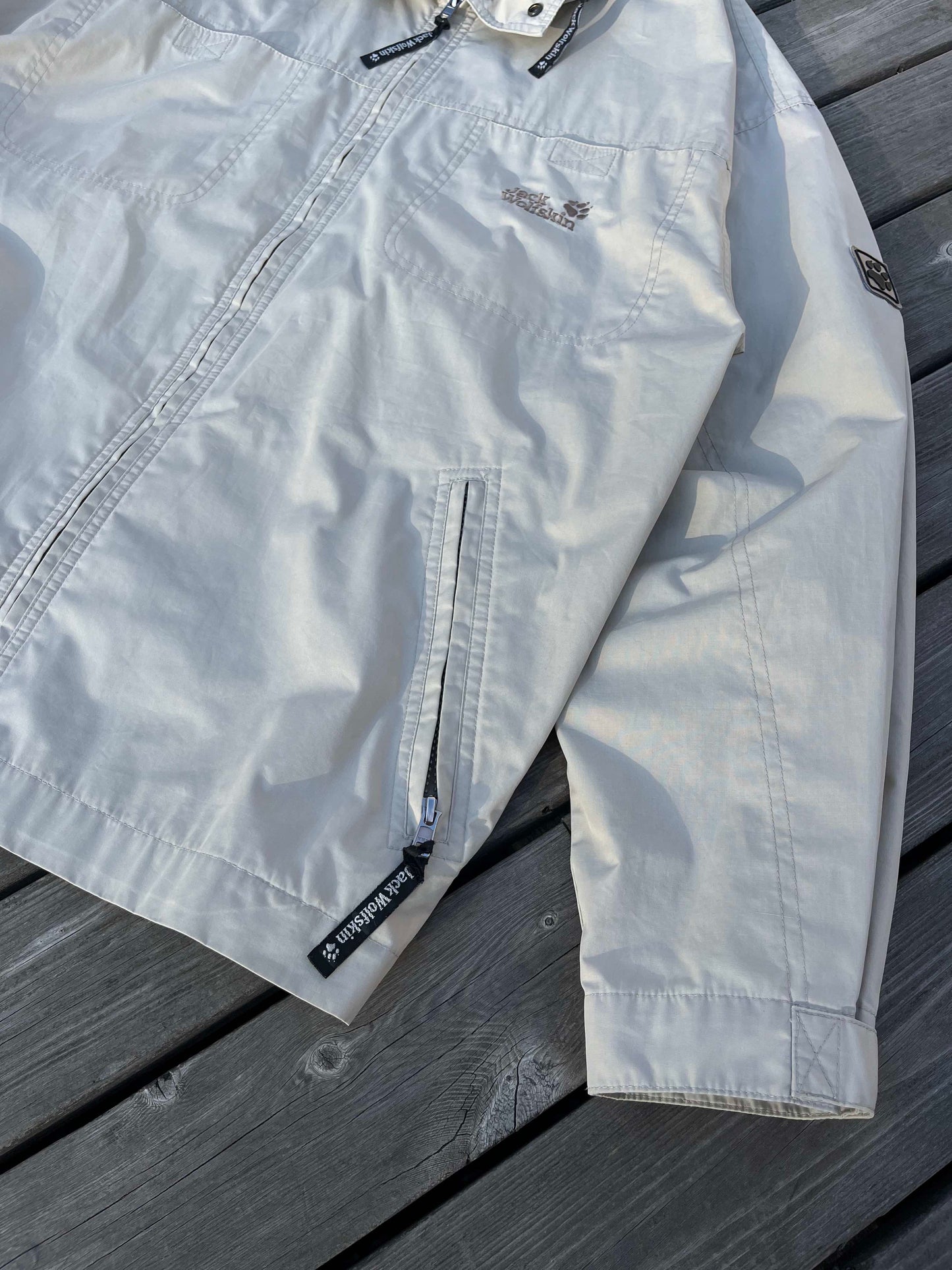 Vindjakke / sommerjakke Jack wolfskin Harrington jacket L large - supersaelger