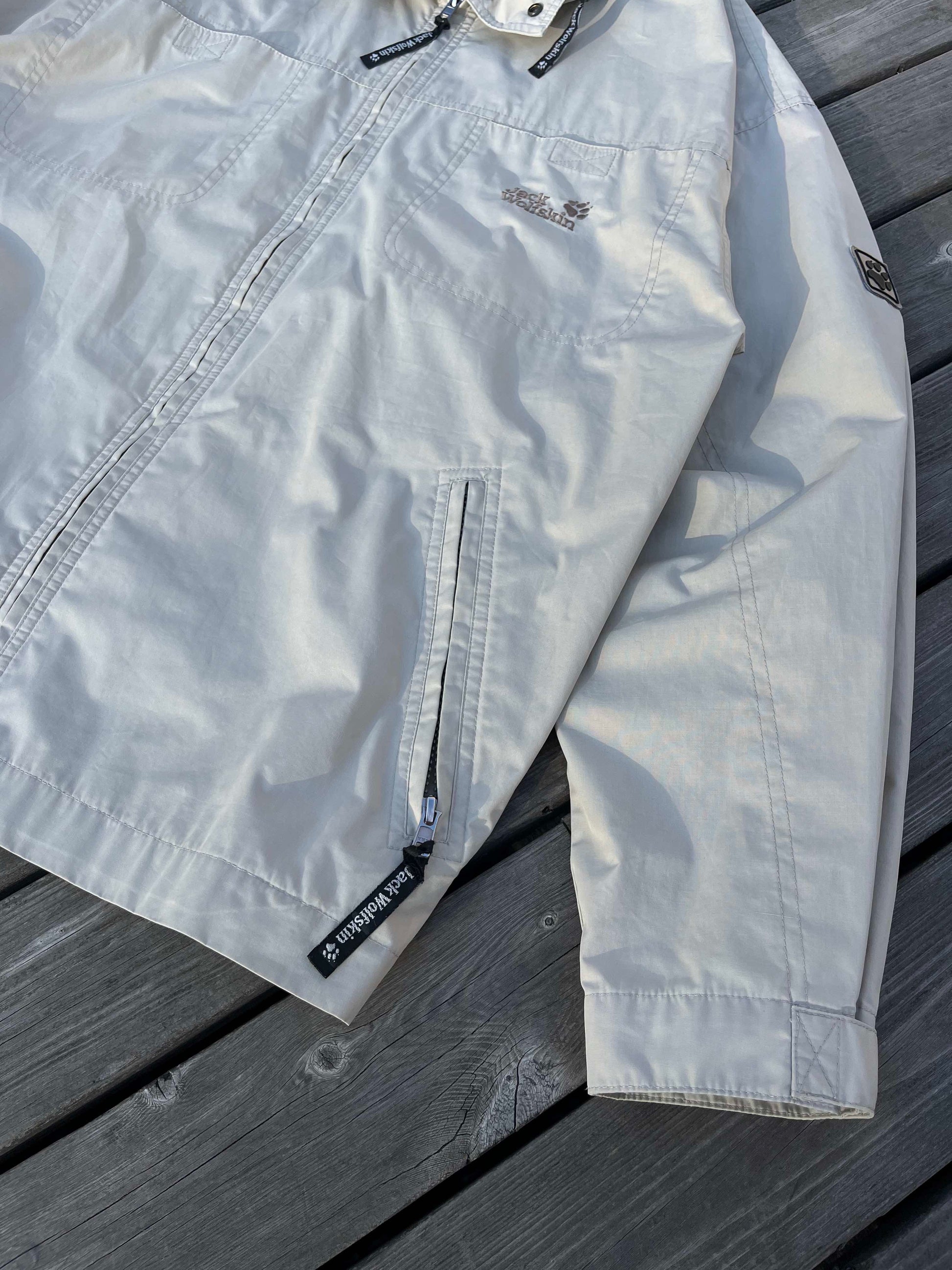 Vindjakke / sommerjakke Jack wolfskin Harrington jacket L large - supersaelger