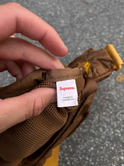 Supreme Messenger Box Logo SS22 Brun Brown Bag Shoulder Bag Sling Bag Skuldertaske