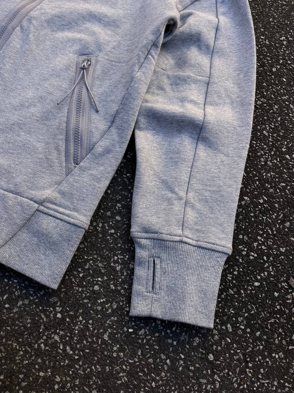 C.P. Company Zip Up Google Hoodie Grå Medium Brand New