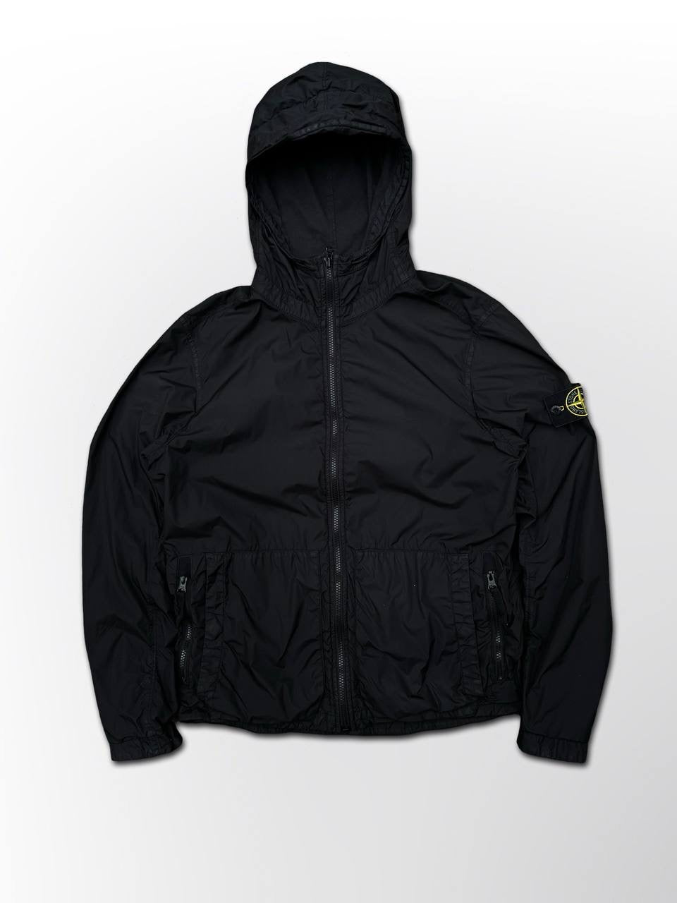 Stone Island Windbreaker Small Brugt i Sort
