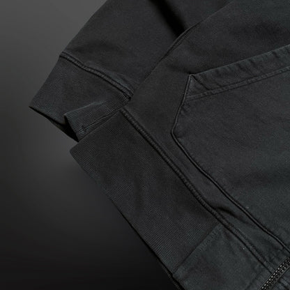 Stone Island Zip Up Hoodie Hættetrøje Sort M Medium