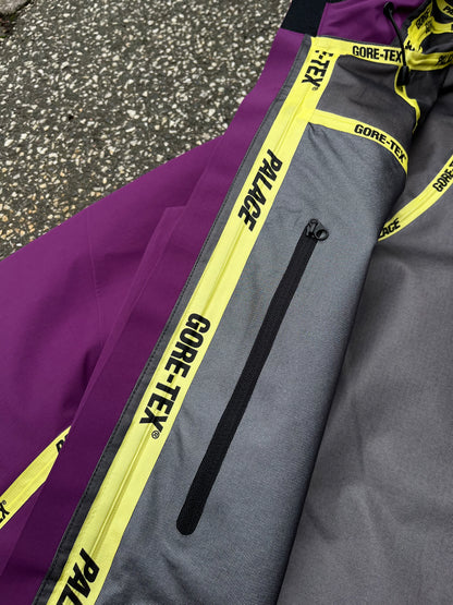 Palace Gore-Tex Skaljakke Regnjakke Lilla M Medium
