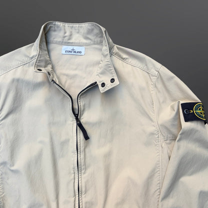 Stone Island Cotton Zip Jacket – Off White Large
