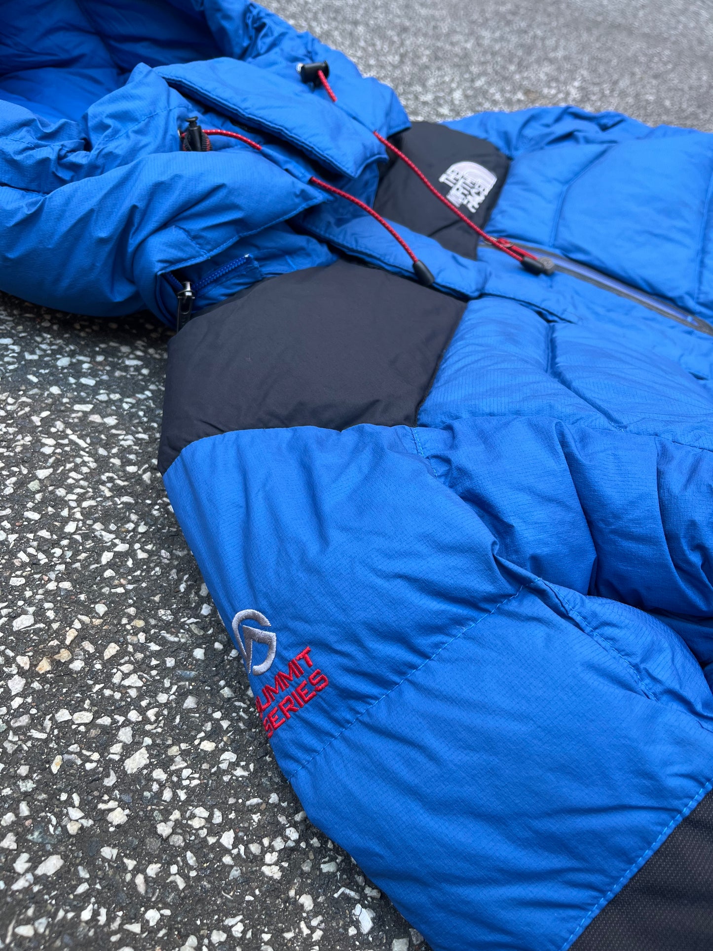The North Face Baltoro Summit Series Down Jacket Blå/Sort, Str. M