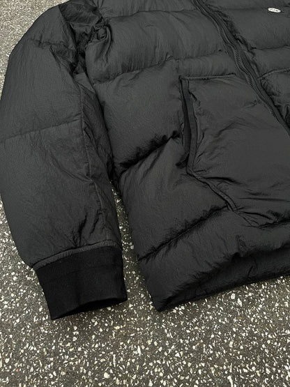 Brugt Used Vinterjakke Dynejakke puffer Stone Island Nylon Metal Watro Down jacket i XXL sort black