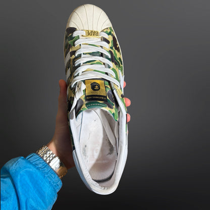 BAPE x adidas Superstar “Camo” – Str. 46