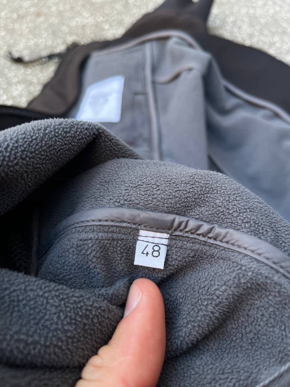 C.P.Company Soft Shell R Sort Medium 48 Brugt