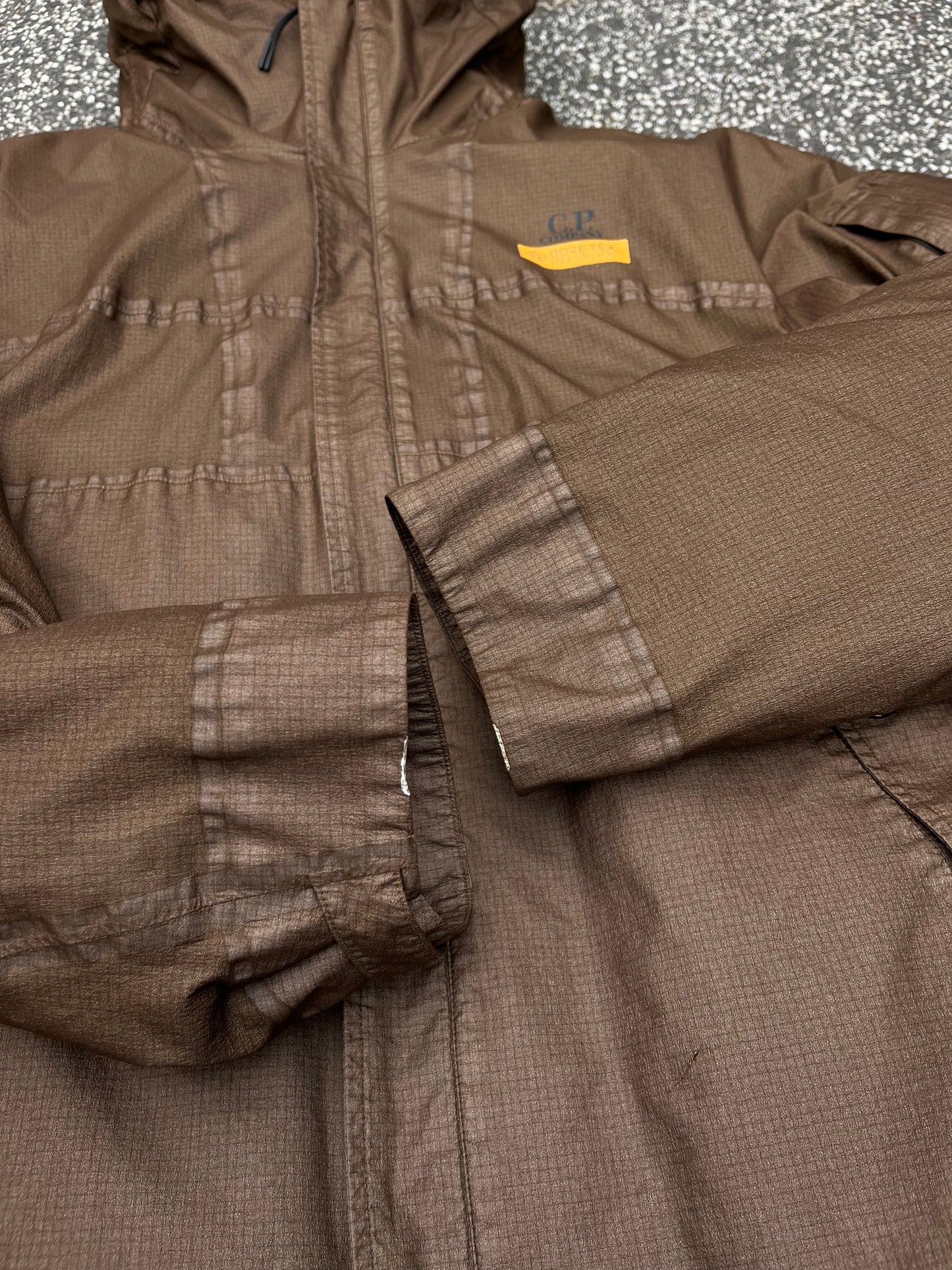 C.P. Company G-Type Gore-Tex Infinium 2-in-1 Jacket Brown Orange, Str. 50