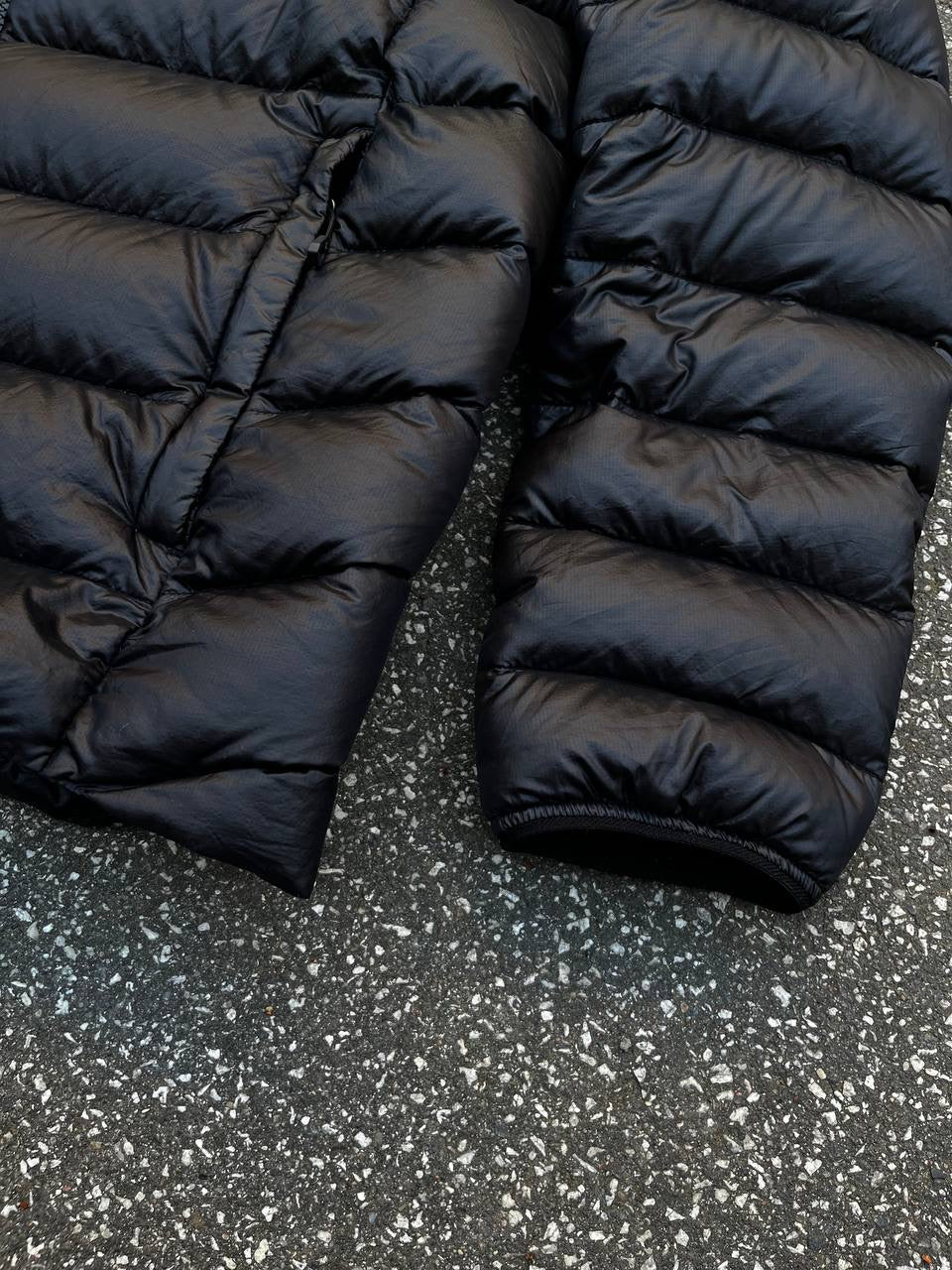 Mont Bell Montbell Jakke i Sort Black Large Herre Brugt