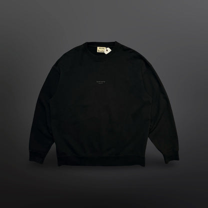 Acne Studios Logo Sweatshirt – Black – Medium