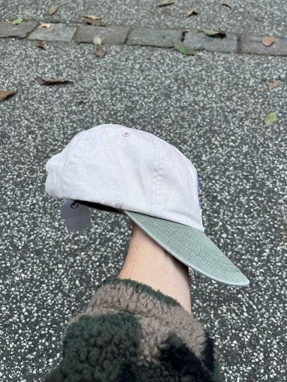 Supreme S Logo 6-Panel Cap – Light Pink/Green