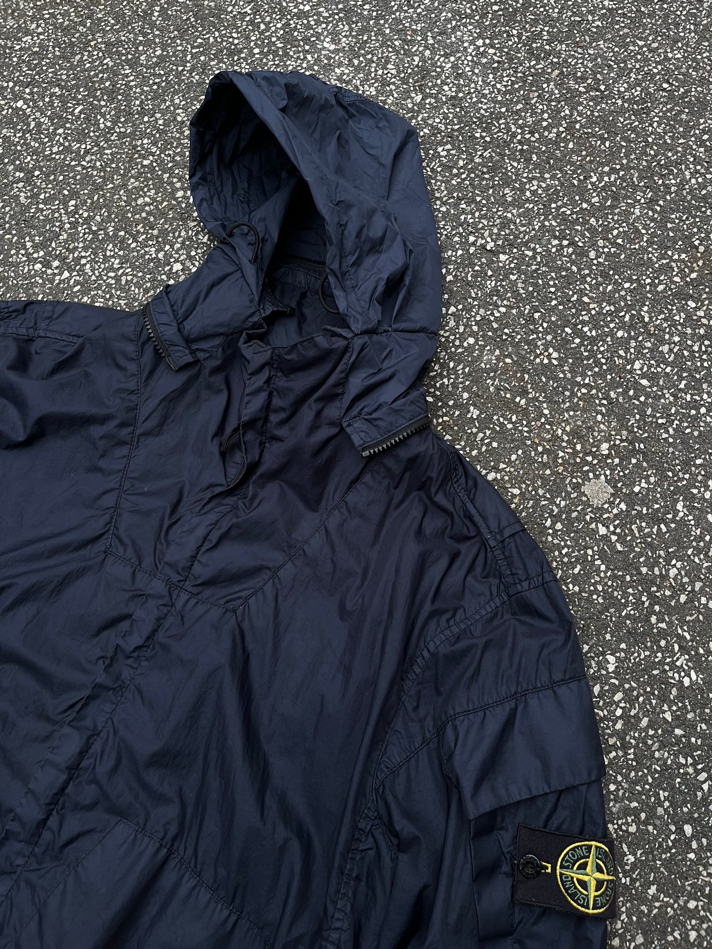 Stone Island Membrana 3L TC Windbreaker – Navy Str. XL, fitter L