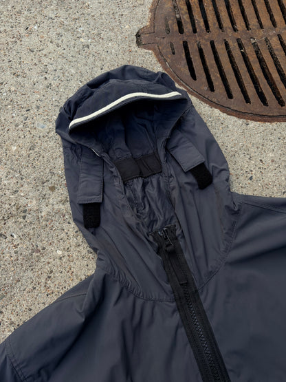 Stone Island Skin Touch Nylon-TC Hooded Jacket – Dark Grey – Medium