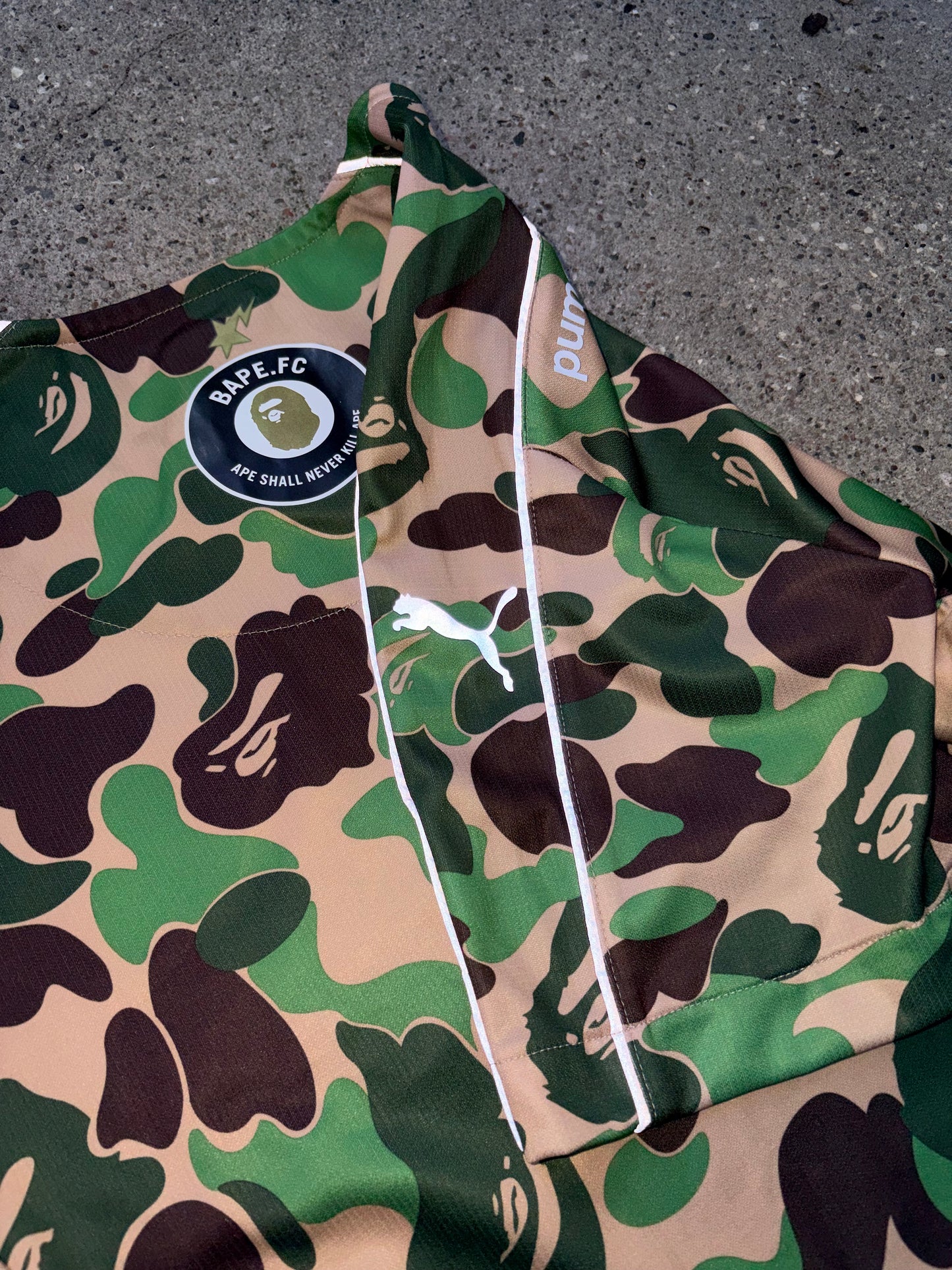 PUMA x BAPE FC Jersey – Medium