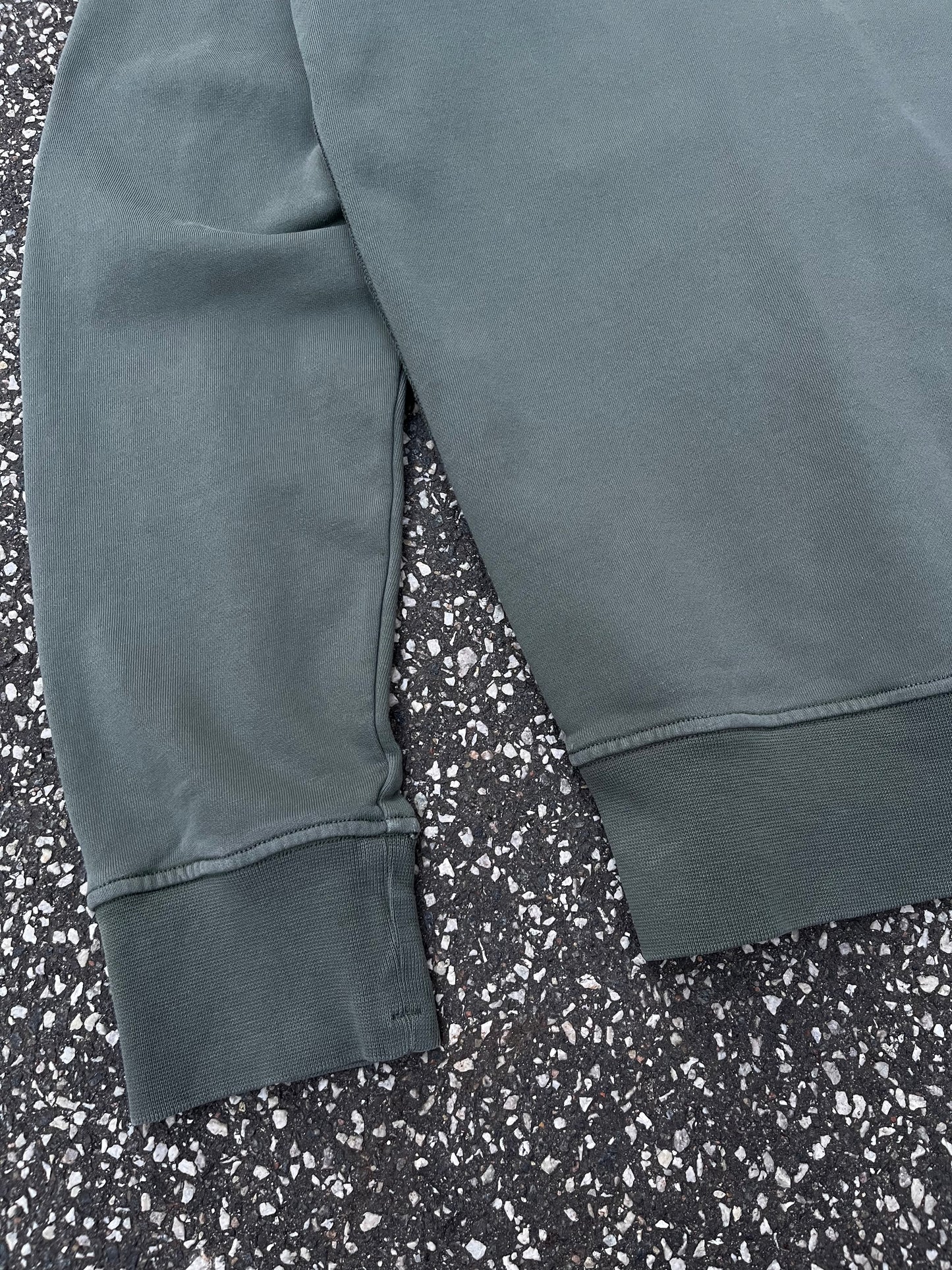 Stone Island Crewneck Sweatshirt Grågrøn Khaki, Str. L