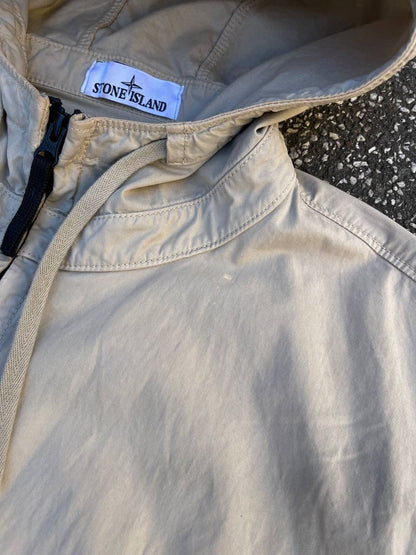 Stone Island Supima Cotton Twill Strech TC Sommerjakke i Beige XL