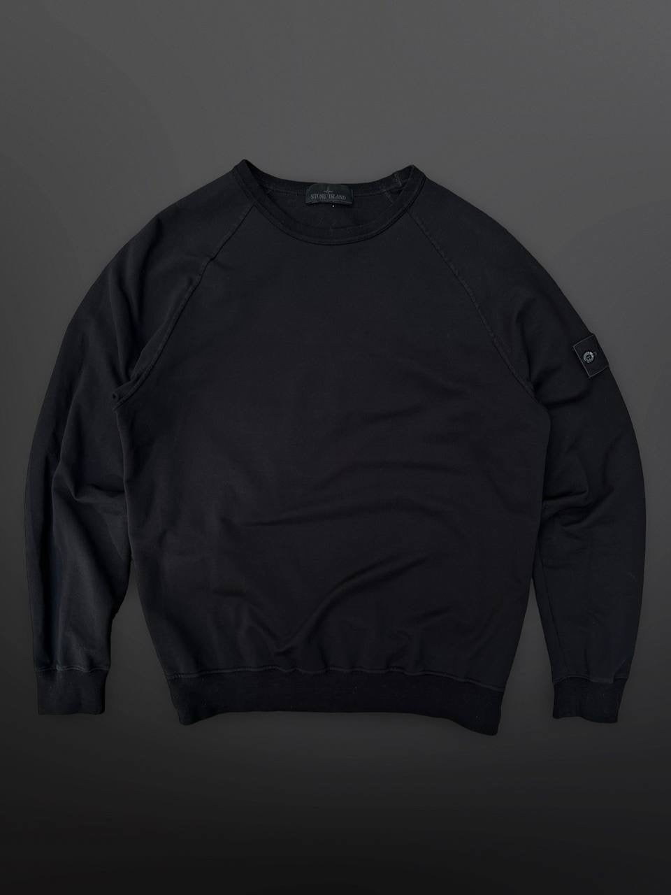 Stone Island Ghost Sort Black Sweatshirt Long sleeve L Large Brugt Used