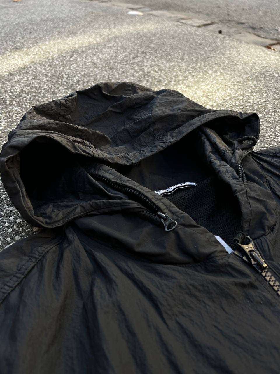 Stone Island Sommerjakke XL Sort