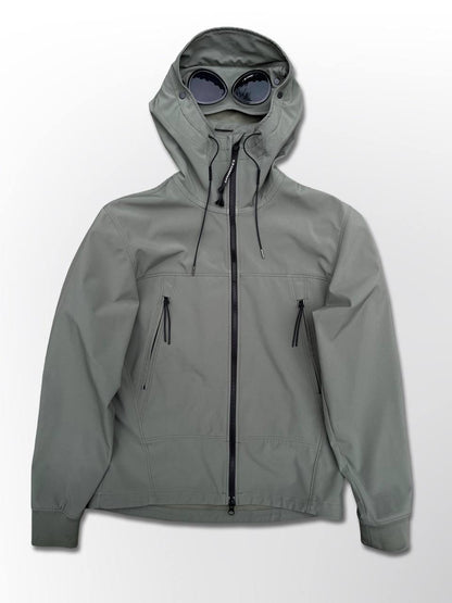 C.P.Company Softshell Shell-R i Small Oliven Brugt
