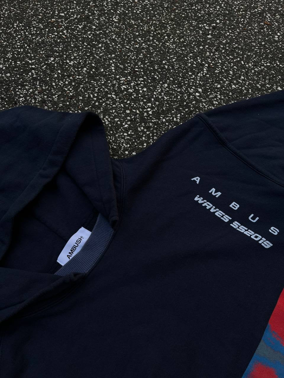 Ambush Hoodie Hættetrøje Navy Mørkeblå M Medium 2 SS 2019 Japan