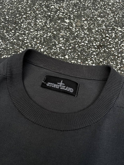 Stone Island Shadow Project Sweater Tynd Grå Grey L Large 6619505A1