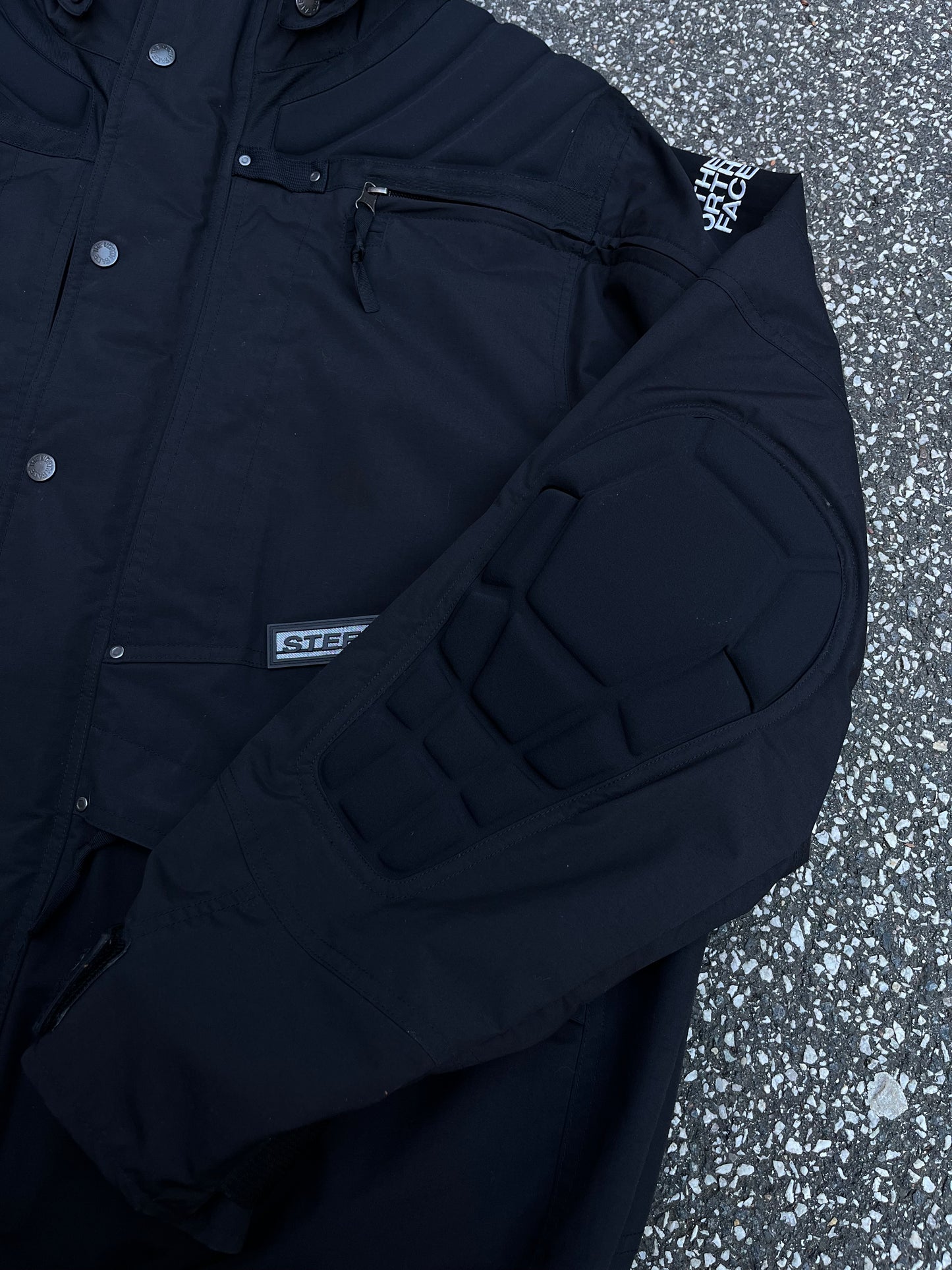 Supreme x The North Face Jakke Steep Tech XL Sort