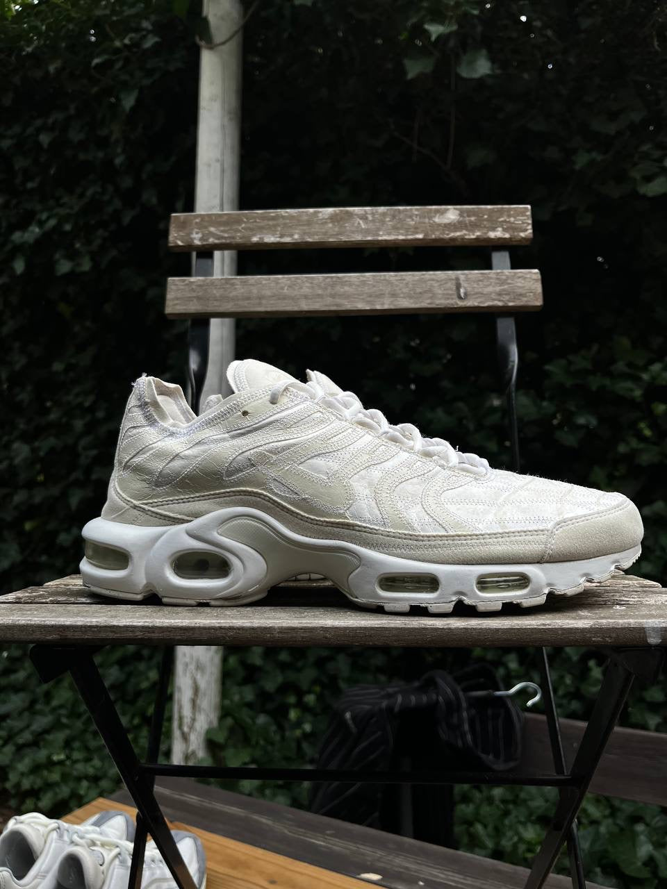 Nike Tn 45,5 29,5cm Creme Hvid