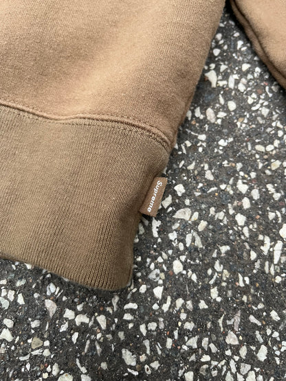 Supreme Tonal Appliqué Crewneck Olive Brown, Str. Large