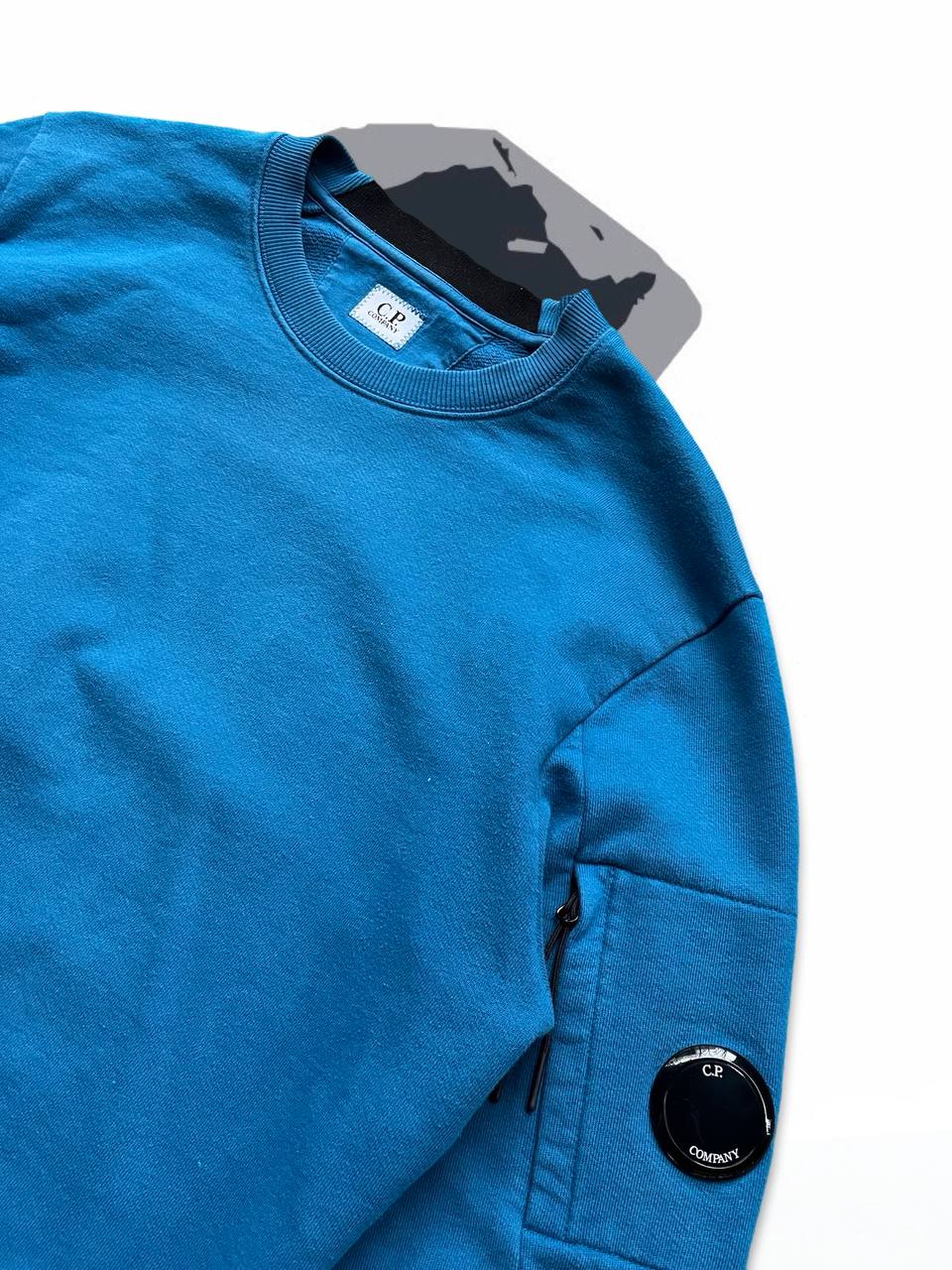 Brugt Used C.P.Company Sweatshirt i Medium Blå