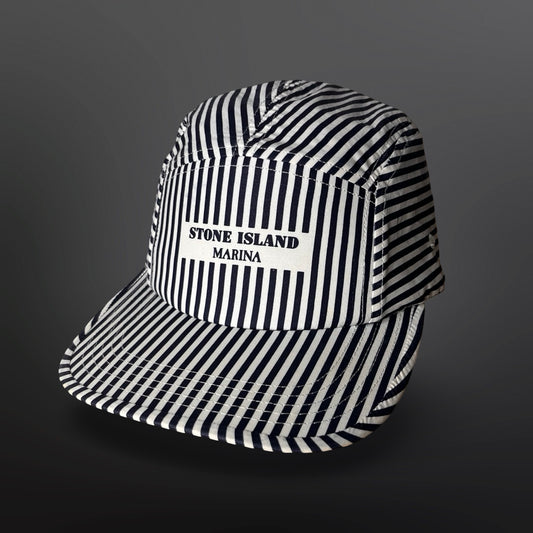 Stone Island Marina Cap – Striped L Large