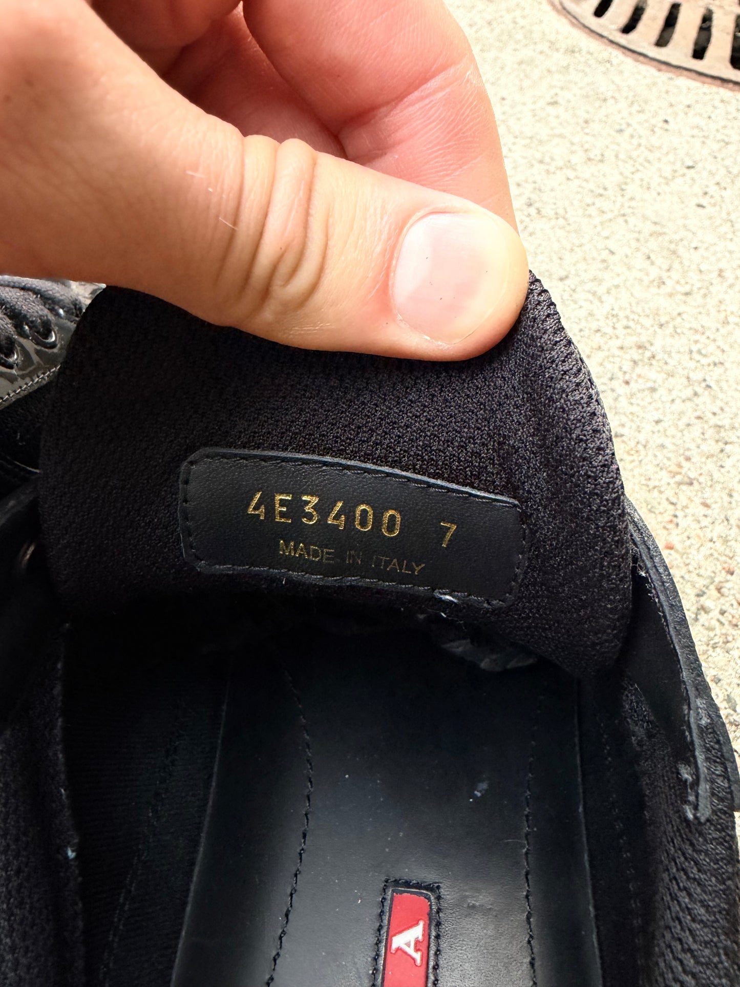 Prada America’s Cup Sneakers – Black – Str. 42