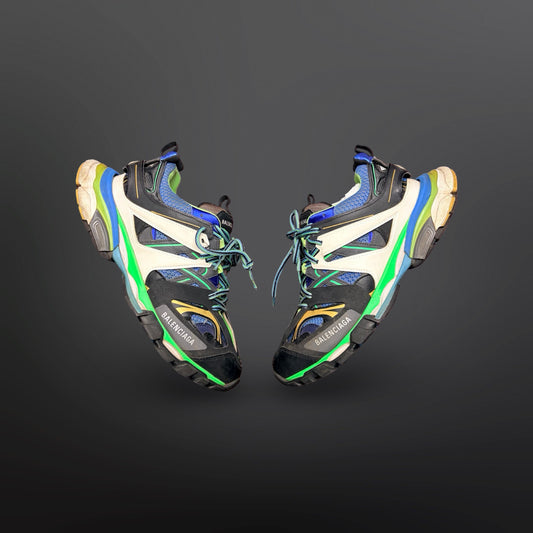 Balenciaga Track Trainer “Green / Blue” – Size 42