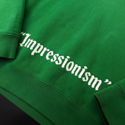 Off-White Impressionism Hoodie – Green / Black – Medium (Fitter Small)