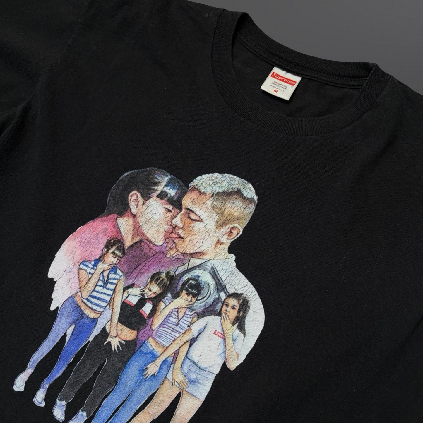 Supreme “Kiss” Tee – Black (Medium)