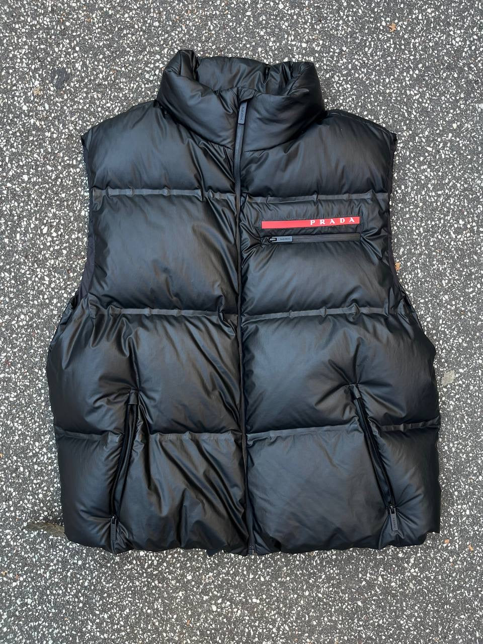 Prada Vest Beyond The Line XXL (Fits XL) Med Hætte