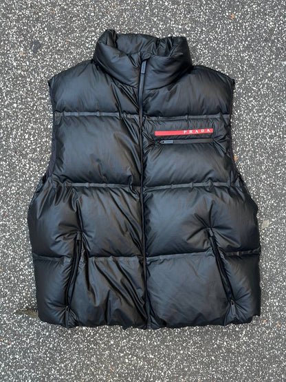 Prada Vest Beyond The Line XXL (Fits XL) Med Hætte