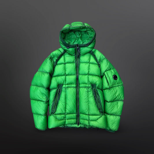 C.P. Company D.D. Shell Down Jacket – Acid Green – Size 50