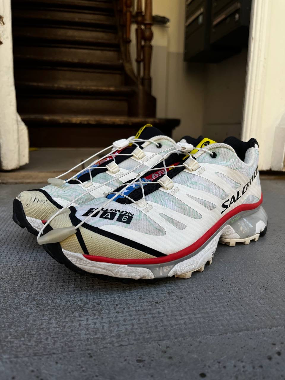 Salomon XT-4 XT4 Hvid 44 28cm Brugt Used