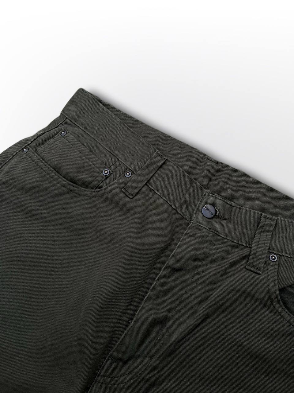 Nye bukser jeans Carhartt WIP Derby pant single knee pant eller simple pant 32 i khaki grøn mørkegrøn