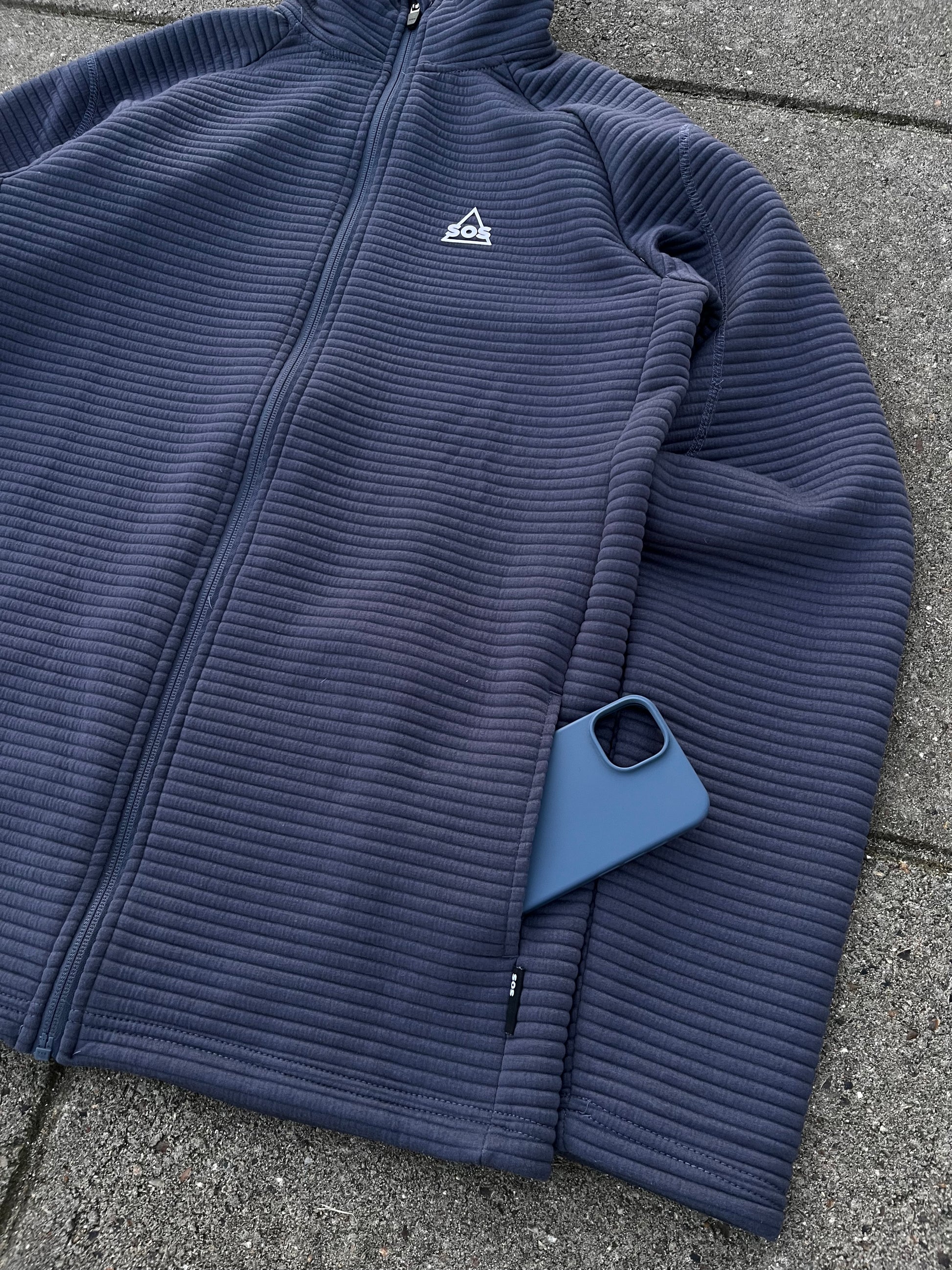 Fleece jakke fra SOS M - supersaelger