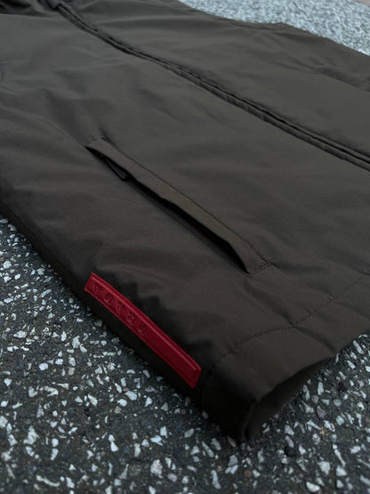 Prada Vest Gore-Tex Brun 48 M Medium