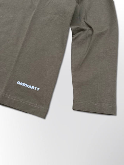Carhartt WIP Longsleeve i Khaki Small Ny