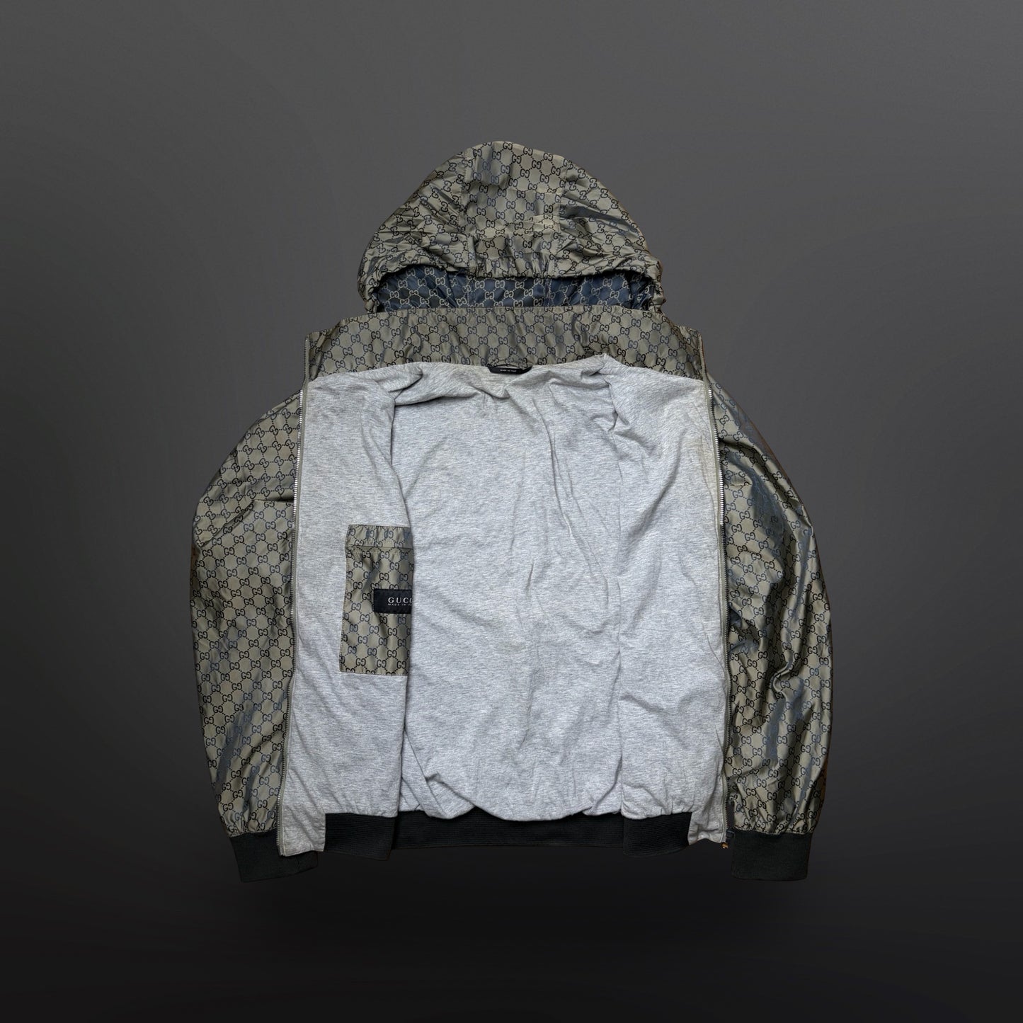 Gucci GG Monogram Windbreaker – Str. 52 (Large)